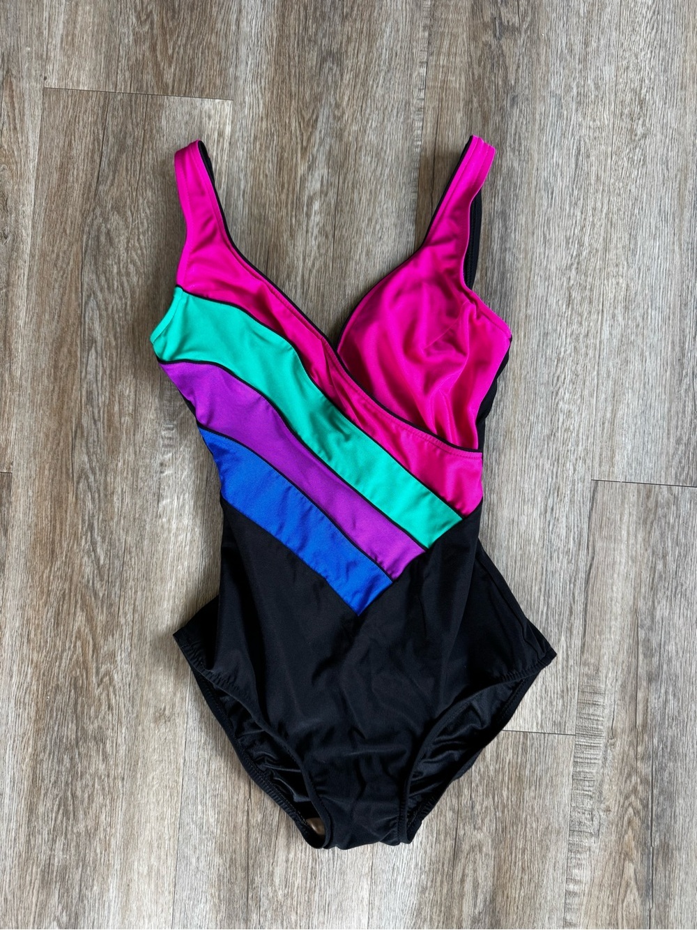 Vintage Longitude Women’s One Piece Swimsuit 90s - size Small